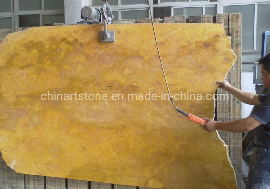 Yellow Golden Marble (king yellow) Tile